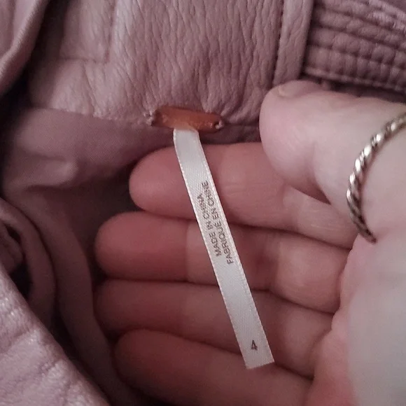 NWT Free People Payton Faux Leather Paperbag Mini Skirt Size 4 Mauve Swoon - Picture 11 of 13